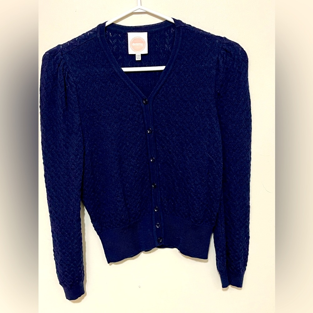 Wool cardigan